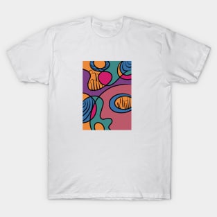 artistic abstract pattern T-Shirt